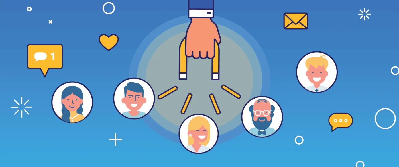 Illustration of acquiring users through digital channels